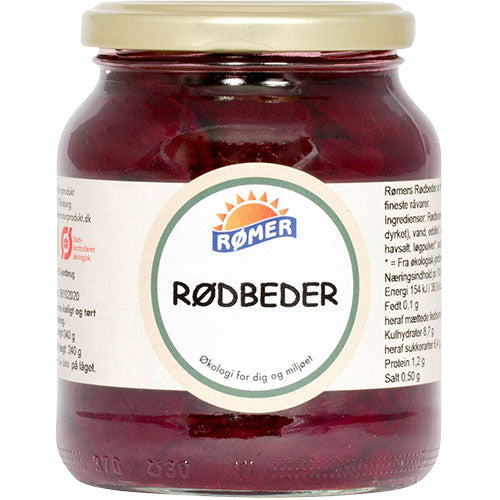 Rømer Rødbeder I Glas Demeter Økologisk | 325 gr fra Rømer på Mecindo.dk