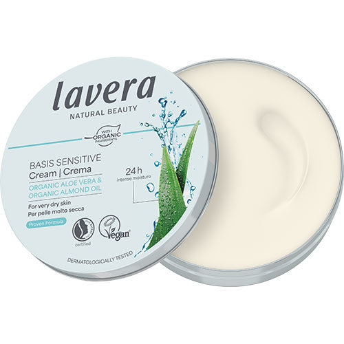 lavera All-round Creme Basis Sensitiv | 150 ml fra lavera på Mecindo.dk