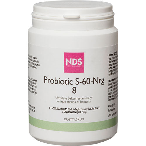 NDS Probiotic S-60-nrg 8 | 100 gr fra NDS på Mecindo.dk