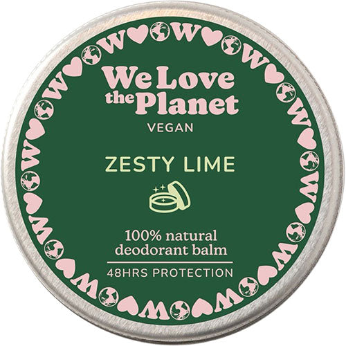 We love the Planet Deodorant Balm (35 gr) | Zesty Lime fra We love the Planet på Mecindo.dk