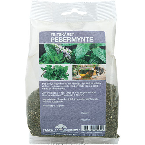 Natur-Drogeriet Pebermynte Fint Skåret | 75 gr fra Natur-Drogeriet på Mecindo.dk