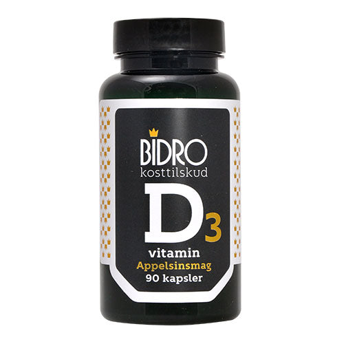 Bidro D-vitamin | 90 kapsler fra Bidro på Mecindo.dk