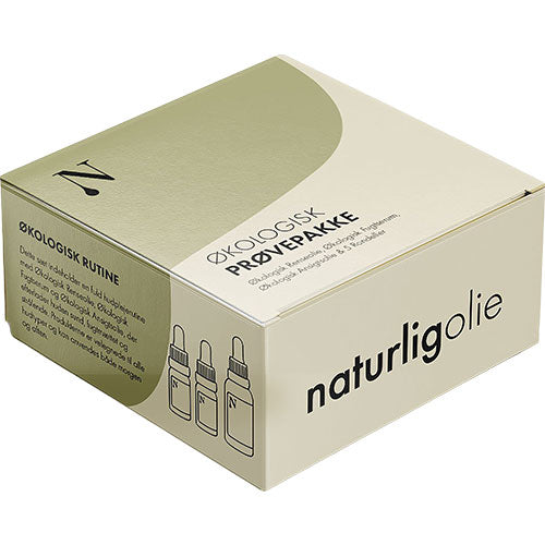 Naturligolie Økologisk - Prøvepakke Til Ansigtspleje fra Naturligolie på Mecindo.dk