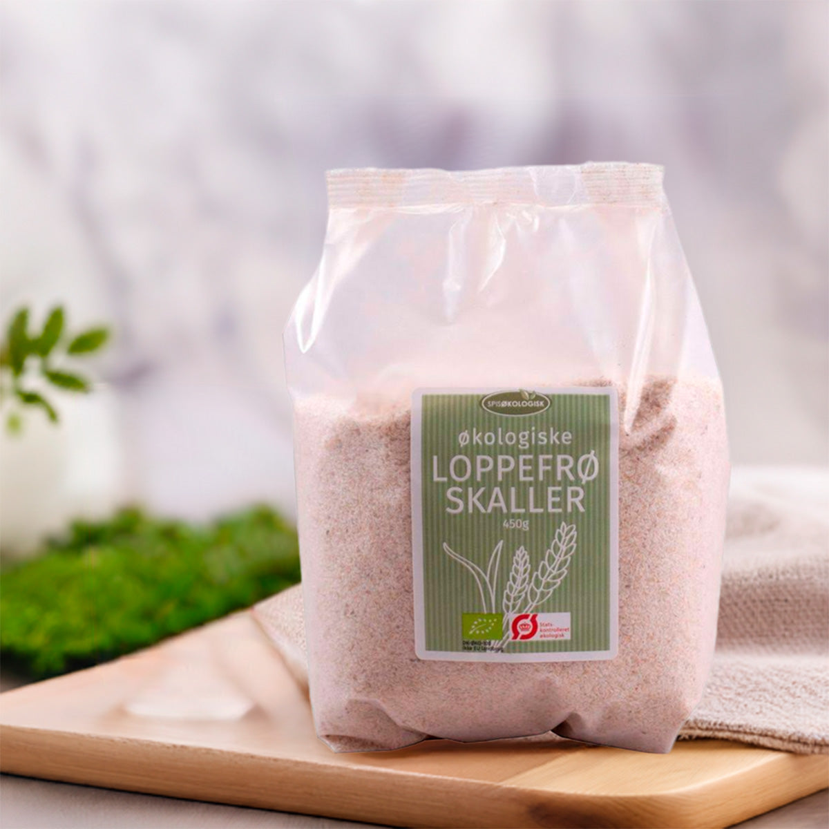 Spis Økologisk Loppefrøskaller Ø | 450 gr fra Spis Økologisk på Mecindo.dk