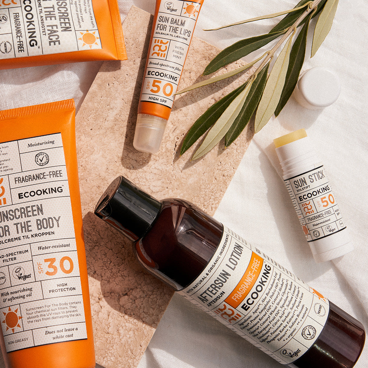 Ecooking Sunscreen For The Body Spf 30 | 200 ml fra Ecooking på Mecindo.dk