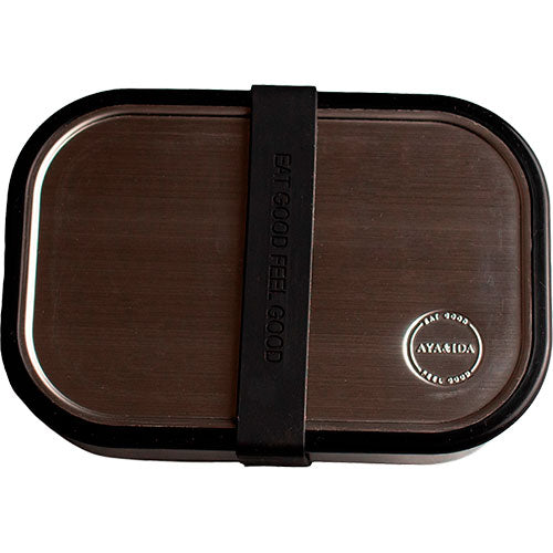 AYA&IDA Lunch Box | Matte Black fra AYA&IDA på Mecindo.dk