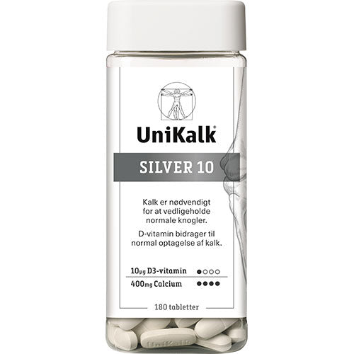 Silver m. D vitamin fra Unikalk på Mecindo.dk