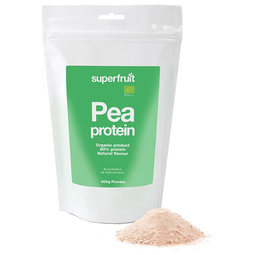 Superfruit Ærte Protein Økologisk | 400 gr fra Superfruit på Mecindo.dk
