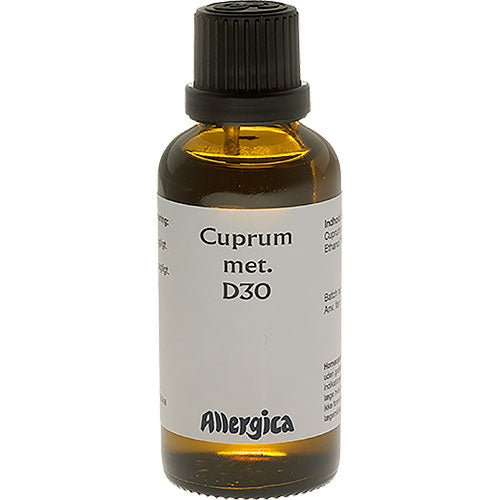 Allergica Cuprum Met. D30 | 50 ml fra Allergica på Mecindo.dk