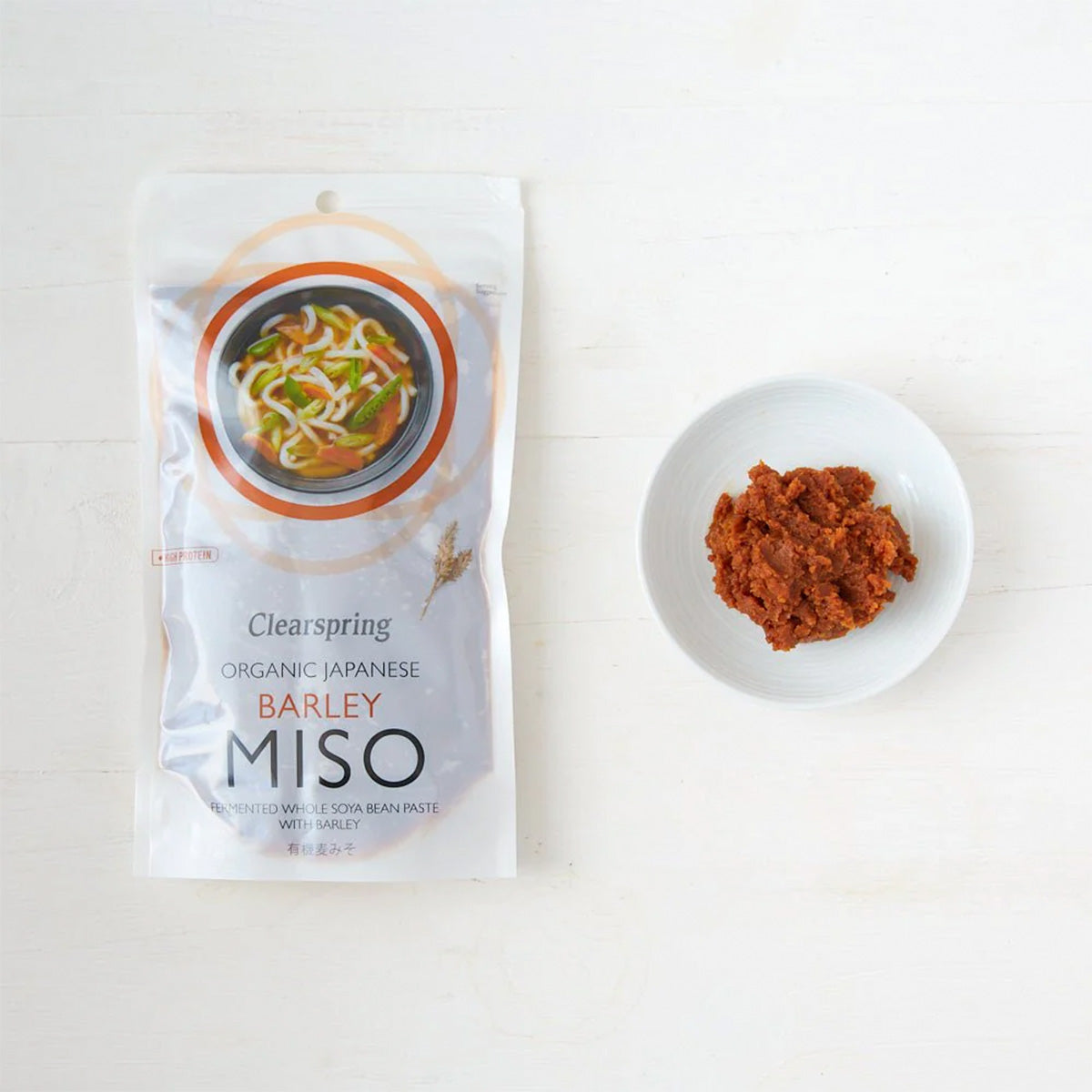Clearspring Barley Miso | 300 gr fra Clearspring på Mecindo.dk