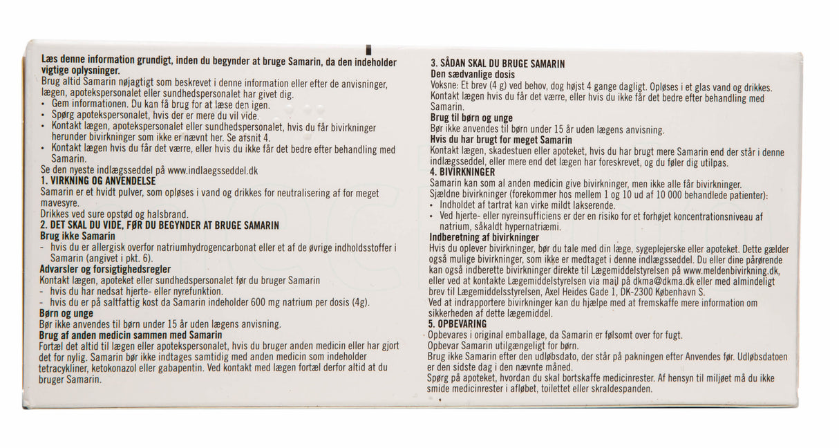 Samarin Brusepulver | 18 br fra Mecindo.dk på Mecindo.dk