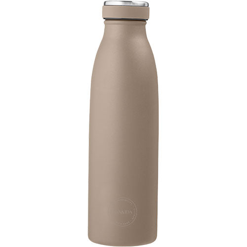 AYA&IDA Drinking Bottle 500ml | Dusty Brown fra AYA&IDA på Mecindo.dk