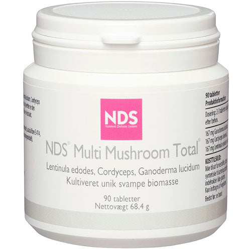 NDS Multi Mushroom Total | 90 Tabl. fra NDS på Mecindo.dk