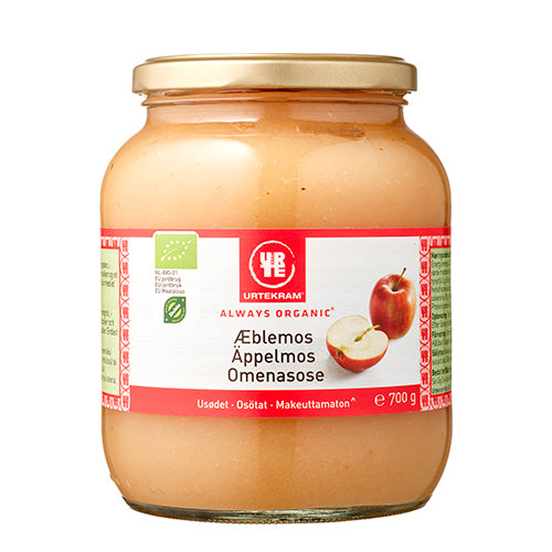 Urtekram Æblemos Usødet Økologisk | 700 gr fra Urtekram på Mecindo.dk