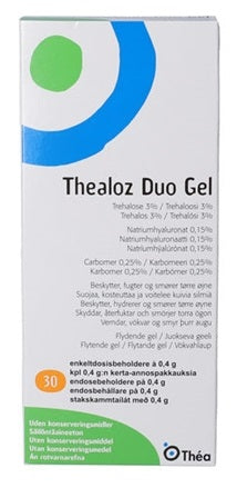 Thealoz Duo Gel | 30 x 0,4 ml fra Thealoz Duo på Mecindo.dk
