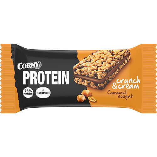 Corny Protein Crunch&cream Caramel Nougat | 35 gr fra Corny på Mecindo.dk