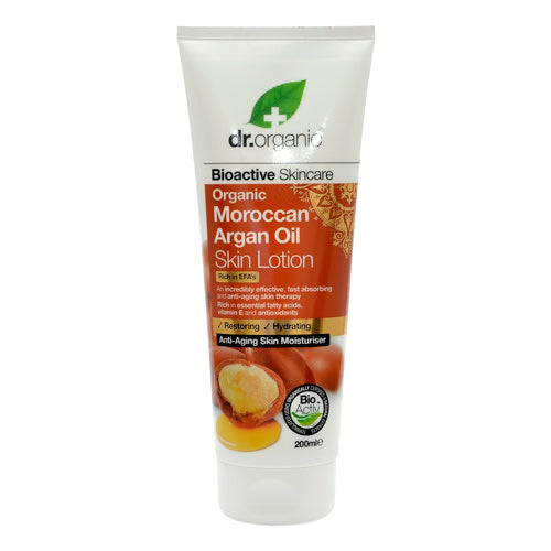 Dr. Organic Moroccan Argan Oil Skin Lotion | 200 ml fra Dr. Organic på Mecindo.dk