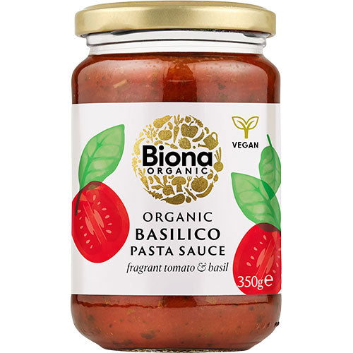 Biona Organic Pastasovs Basilico Økologisk | 350 gr fra Biona Organic på Mecindo.dk