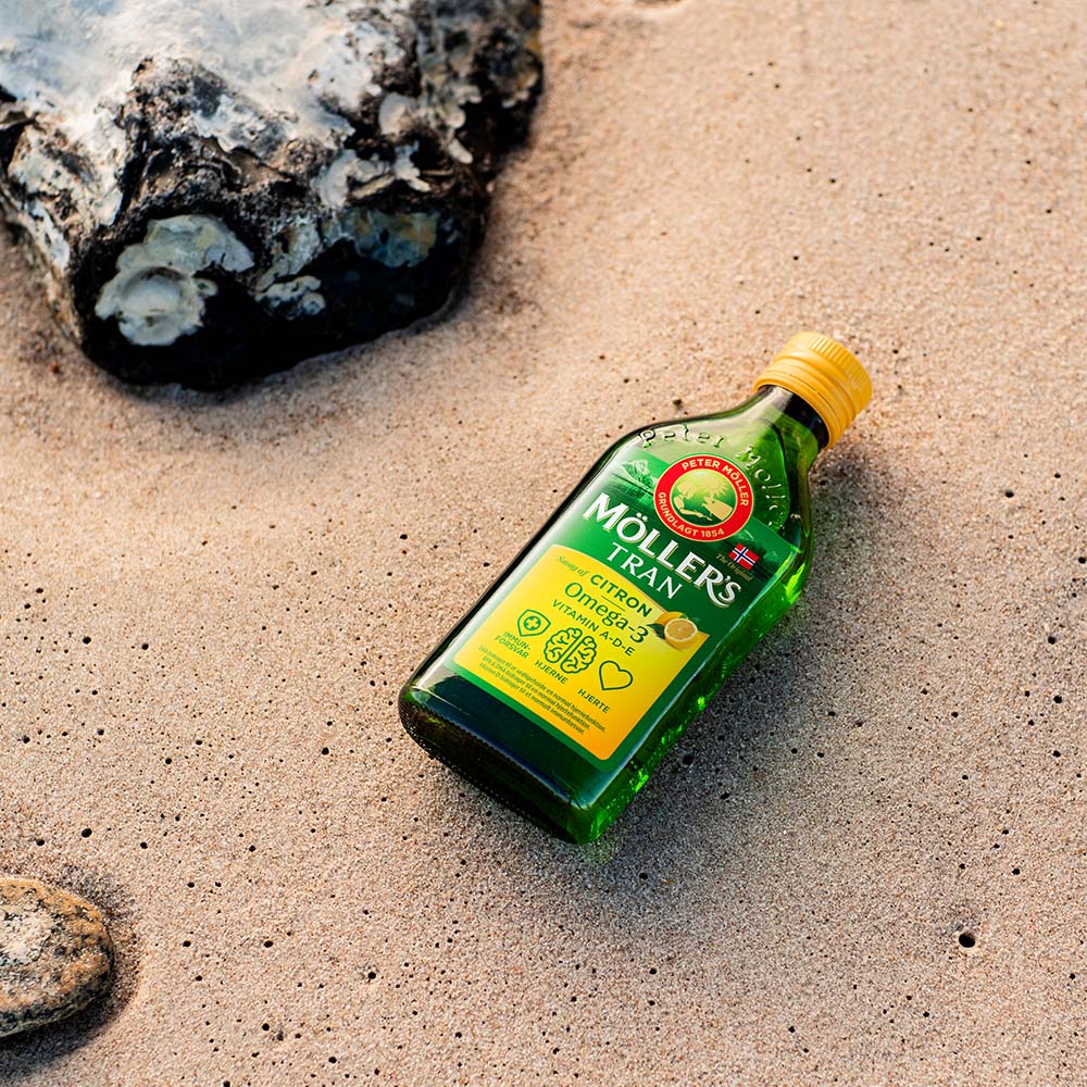 Möller's Tran Tran M. Citrus Omega 3 | 250 ml fra Möller's Tran på Mecindo.dk