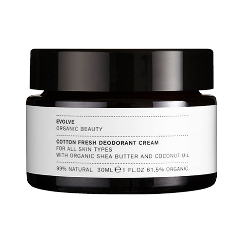 Evolve Cotton Fresh Deodorant Cream | 30 ml fra Evolve på Mecindo.dk