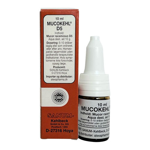 Sanum Mucokehl Dråber D5 | 10 ml fra Sanum på Mecindo.dk