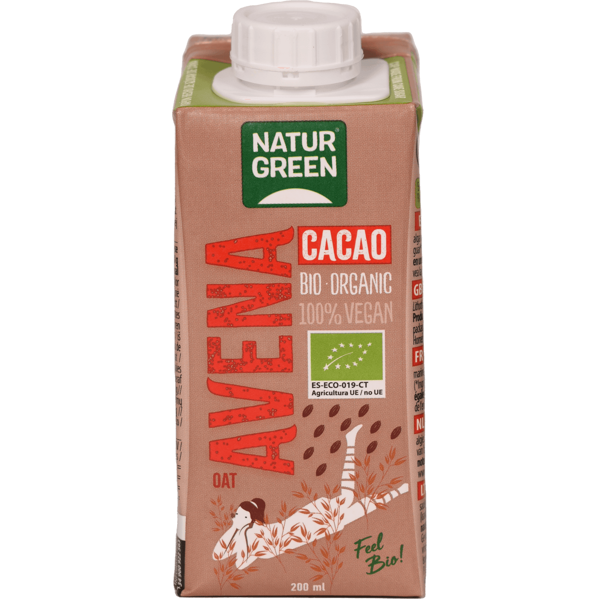 Cacao havredrik m. calcium Økologisk