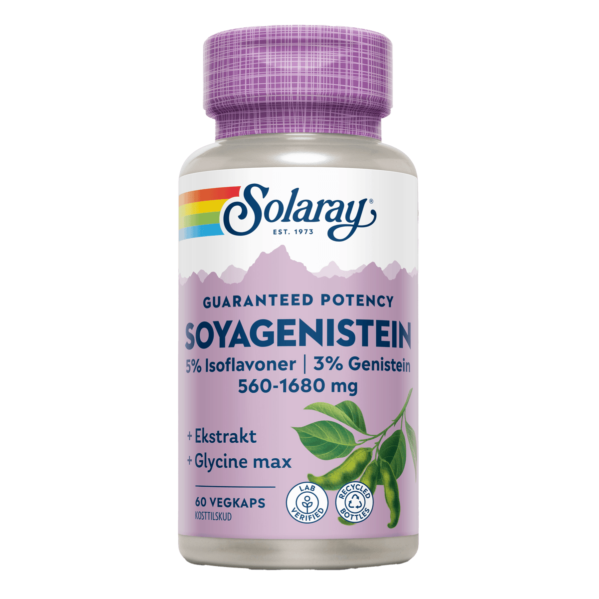 Solaray Soyagenistein | 60 kapsler