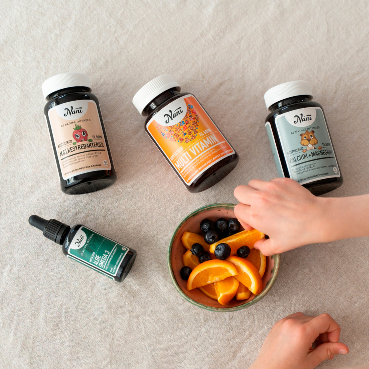 Nani Multivitamin Til Børn Food State | 90 gummies fra Nani på Mecindo.dk