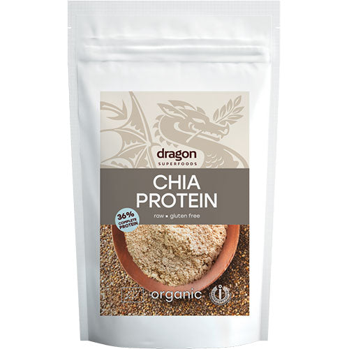 Dragon Superfoods Chia Protein Økologisk | 200 gr fra Dragon Superfoods på Mecindo.dk