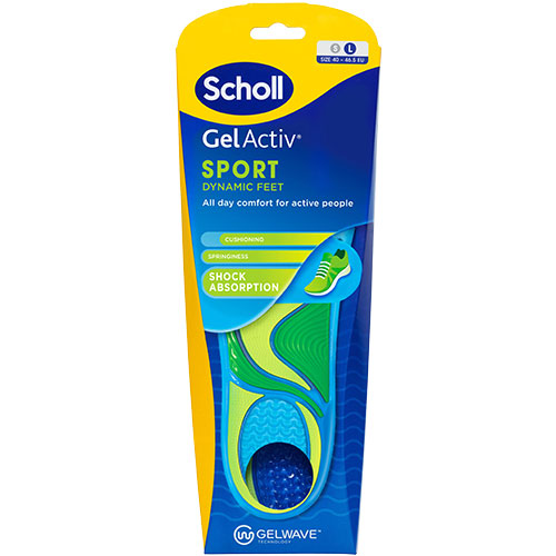 Scholl Gel Activ Insole Sport (L) fra Scholl på Mecindo.dk