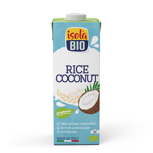 Isola Bio Risdrik Med Kokos Økologisk | 1 ltr fra Isola Bio på Mecindo.dk