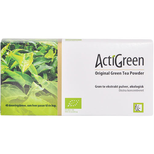 ActiGreen Grøn Te Ekstrakt Pulver Ø | 40 br
