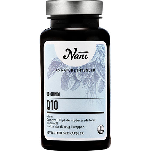 Nani Q10 Ubiquinol | 60 kapsler fra Nani på Mecindo.dk