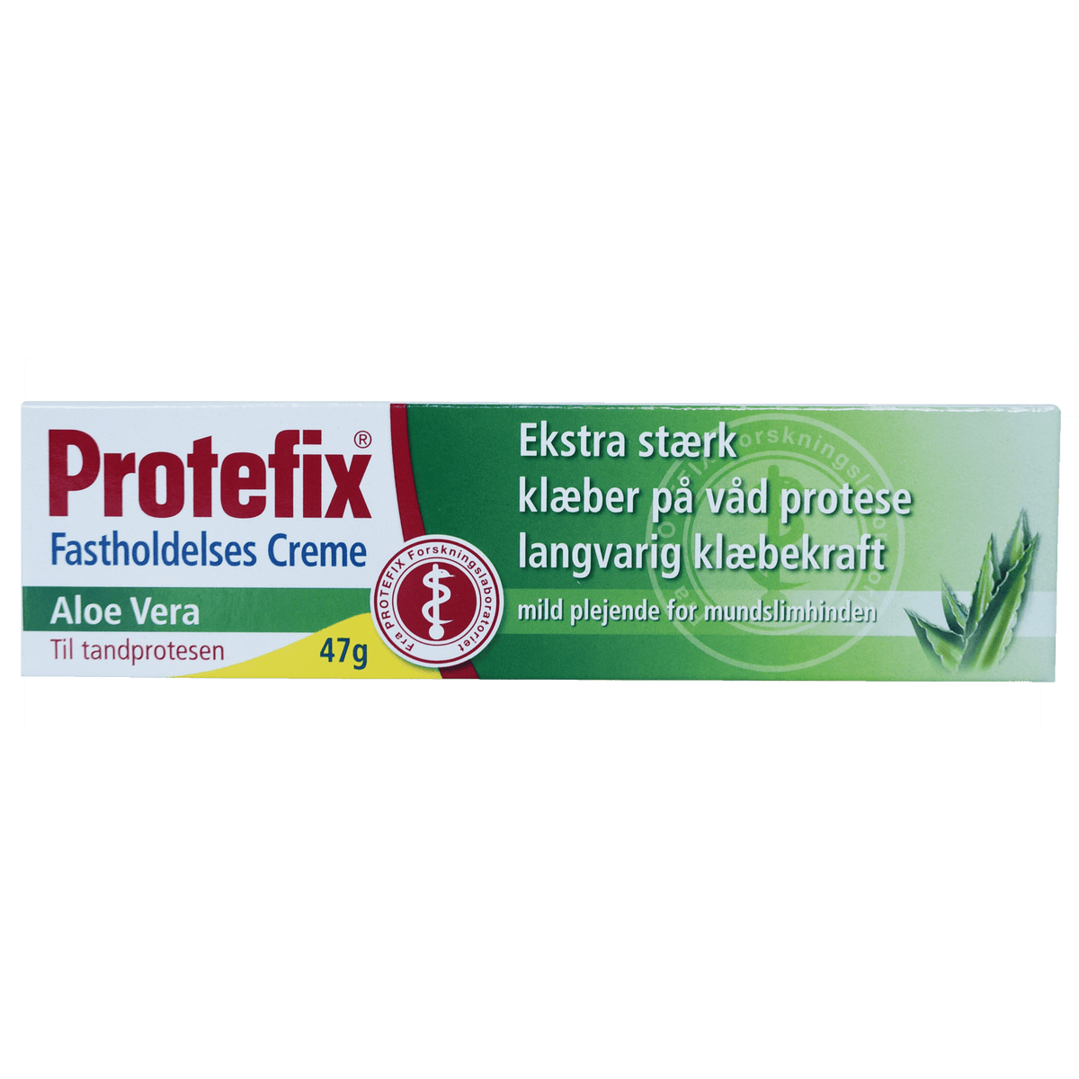 Protefix Aloe Vera Fastholdelses Creme Til Tandprotesen | 47 g