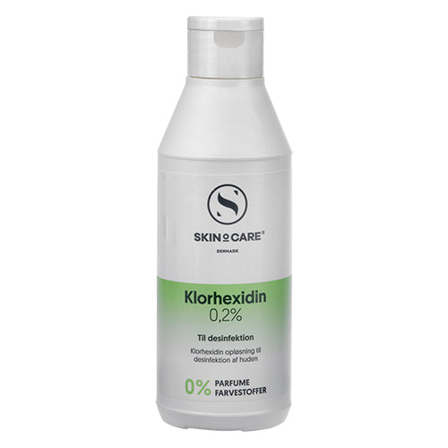 SkinOcare Klorhexidin 0,2% | 250 ml fra SkinOcare på Mecindo.dk