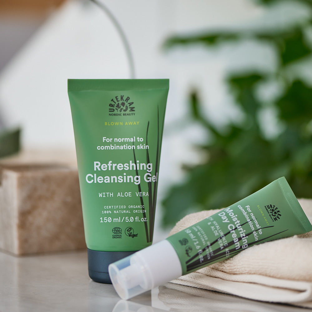 Urtekram Moisturizing Cleansing Gel Blown Away | 150 ml fra Urtekram på Mecindo.dk