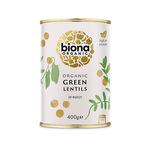 Biona Organic Grønne Linser Økologisk | 400 gr fra Biona Organic på Mecindo.dk