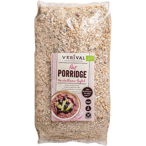 Verival Grød - Blåbær-æble Økologisk | 1500 gr fra Verival på Mecindo.dk