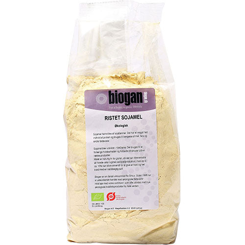 Biogan Økologisk Sojamel | 500 gr fra Biogan på Mecindo.dk