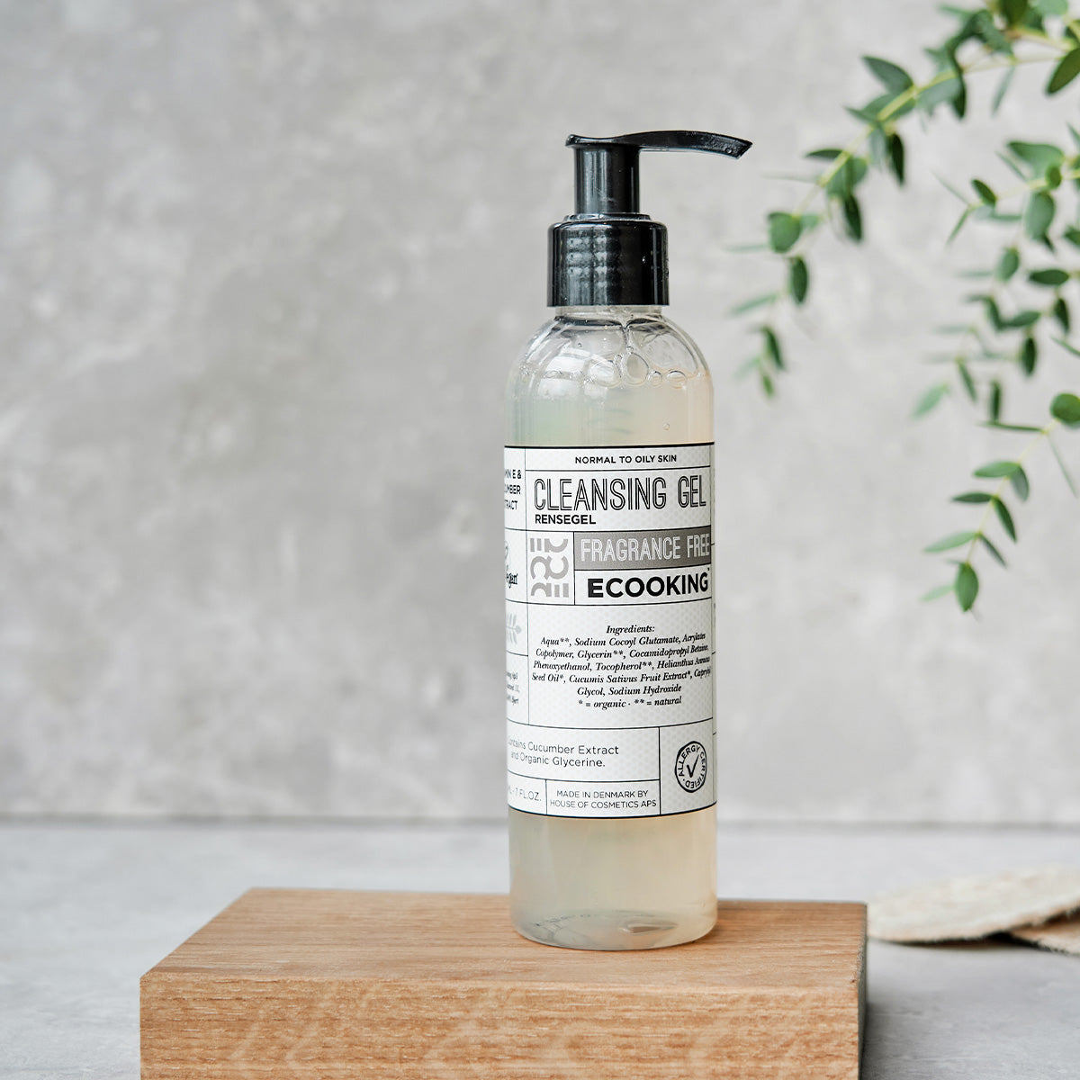 Ecooking Rensegel Parfumefri | 200 ml fra Ecooking på Mecindo.dk