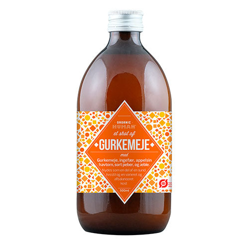Human Gurkemejeshot Ø | 500 ml fra Mecindo.dk på Mecindo.dk