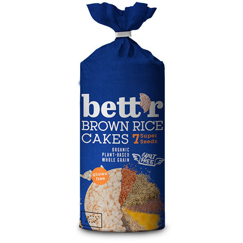 bett’r Ris Kager Med 7 Super Frø Økologisk | 120 gr fra bett’r på Mecindo.dk