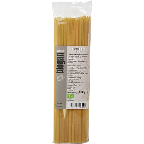 Biogan Økologisk Spaghetti | 500 gr fra Biogan på Mecindo.dk