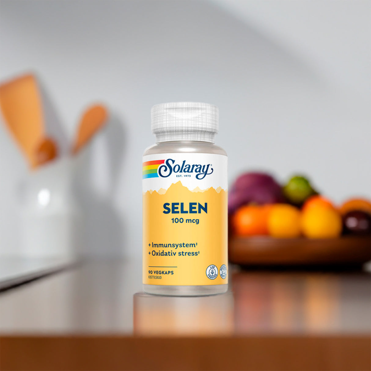 Solaray Selen | 90 kapsler fra Solaray på Mecindo.dk