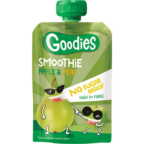 Goodies Pear & Apple Smoothie | 100 gr fra Goodies på Mecindo.dk