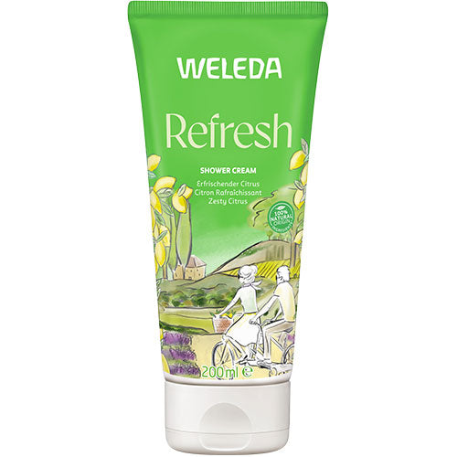 Weleda Refresh Shower Cream Citrus | 200 ml fra Weleda på Mecindo.dk