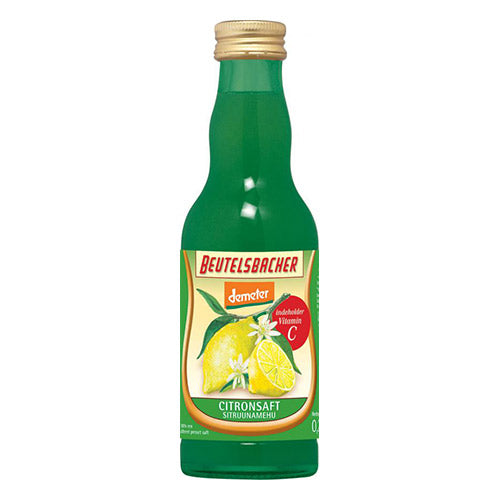Beutelsbacher Citronsaft Økologisk Demeter | 200 ml fra Beutelsbacher på Mecindo.dk