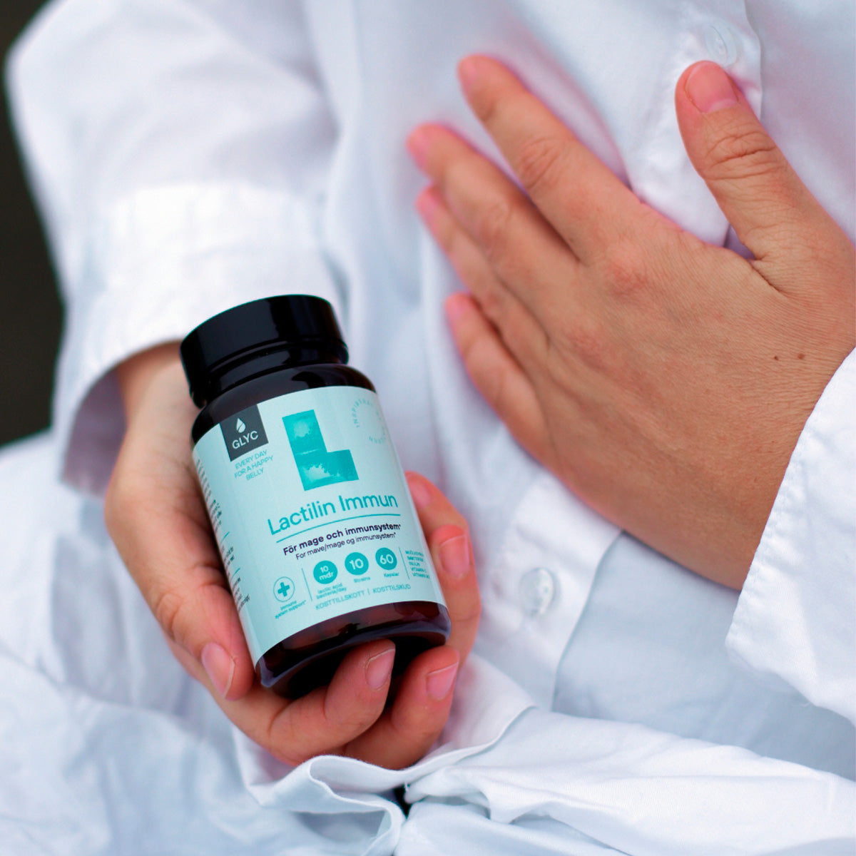 Glyc Lactilin Immun | 60 kapsler fra Glyc på Mecindo.dk