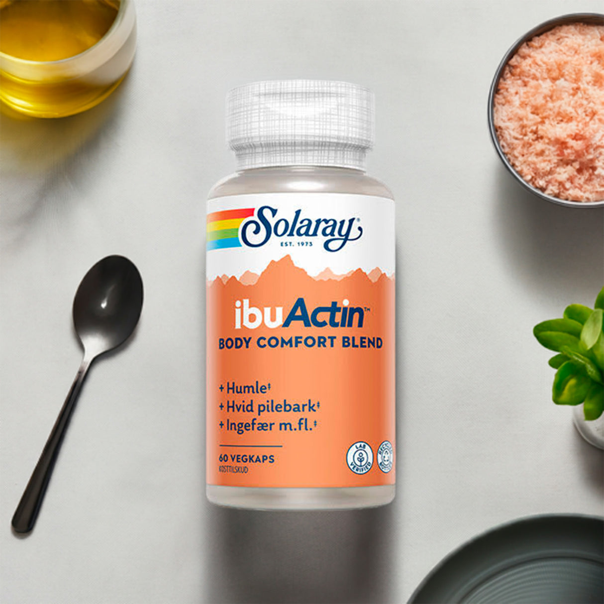 Solaray Ibuactin | 60 kapsler fra Solaray på Mecindo.dk