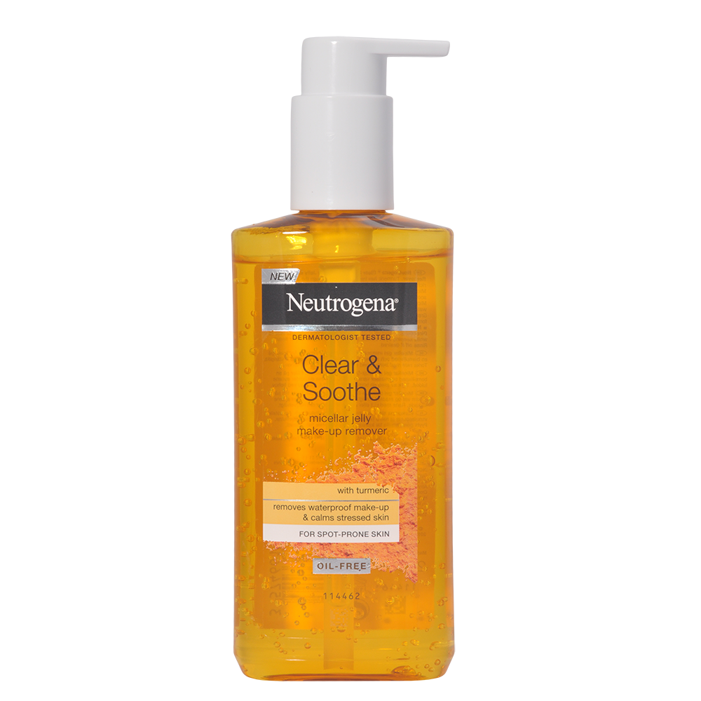 Neutrogena Clear & Soothe Micellar Jelly Make-up Remover | 200 ml fra Neutrogena på Mecindo.dk